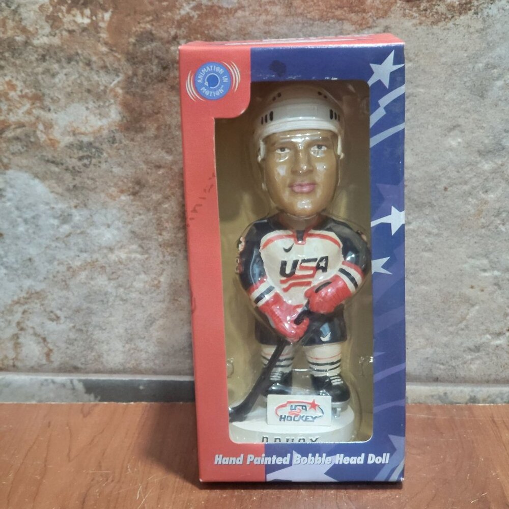 Brandon Drury USA Hockey Bobblehead Doll 2001